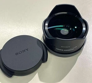 Sony VCL-ECF2 Fish Eye Lens Wide Angle E-mount Used Japan - Picture 1 of 4