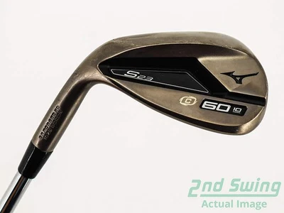 Mint Mizuno S23 Copper Cobalt Wedge Lob LW 60° Steel Wedge Flex Left 35.5in - Image 1 of 4