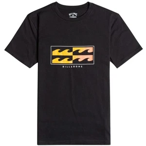 Billabong Kids Inversed Short Sleeve Crew Neck Cotton T-Shirt Top Tee - Picture 1 of 5