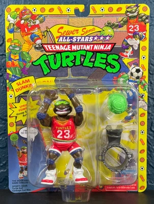 Playmates TMNT Teenage Mutant Ninja Turtles Reissue Slam Dunkin' Don (Donatello) - Image 1 of 4