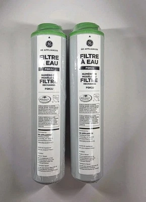 GE Dual Flow Replacement Water Filters Advanced Filtration FQK2J Set Of 2 - Image 1 of 4