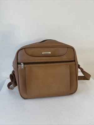 Bandolera Samsonite marrón con correa ajustable Foto 1 de 4