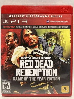 Red Dead Redemption - Sony PS3 - Game of the Year - Complete with manual & map - Image 1 of 4