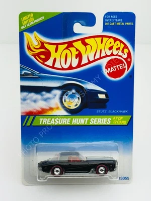 Hot Wheels 1995 Treasure Hunt STUTZ BLACKHAWK Black NEW in BLISTER !!! - Image 1 of 2