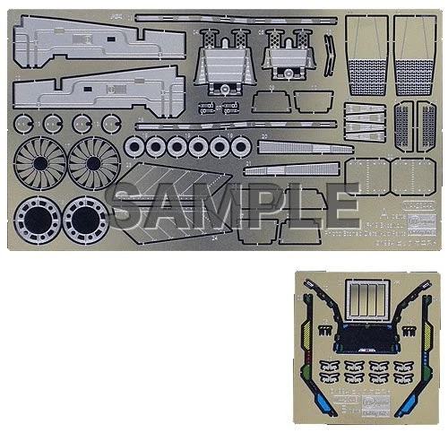 Hasegawa 1/48 Macross Plus Photo-Etched Parts for YF-19 Kit NEW from Japan [0zi] - Image 1 of 1