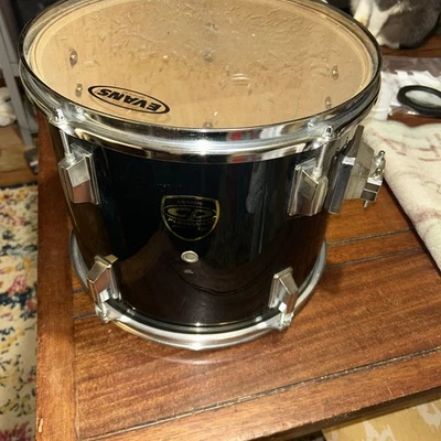 Percusión cósmica, 13x12, cabeza Evans, azul marino Foto 1 de 4