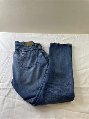 Polo Ralph Lauren Vaqueros Camuflaje Rasgado, Talla 33 X 30 Foto 1 de 4