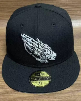 New Era Skeleton Hands and Skull Bones Fitted 59Fifty Hat Not hatclub topperz - Image 1 of 4