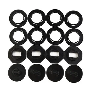 Auto Universale Tappetino Clip Fermo Carpet Fissaggio Pinze Titolari 4 Set - Picture 1 of 23