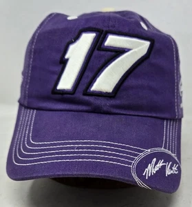 Crown Royal Nascar Hat Matt Kenseth Purple Adjustable Strapback Cap #17 Cap - Picture 1 of 9