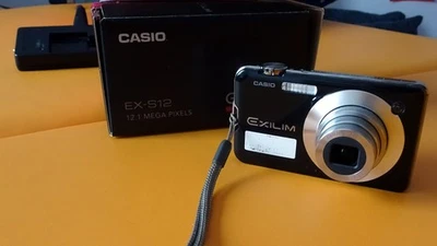 Digitalkamera Casio Exilim EX S12 schwarz - Bild 1 von 4