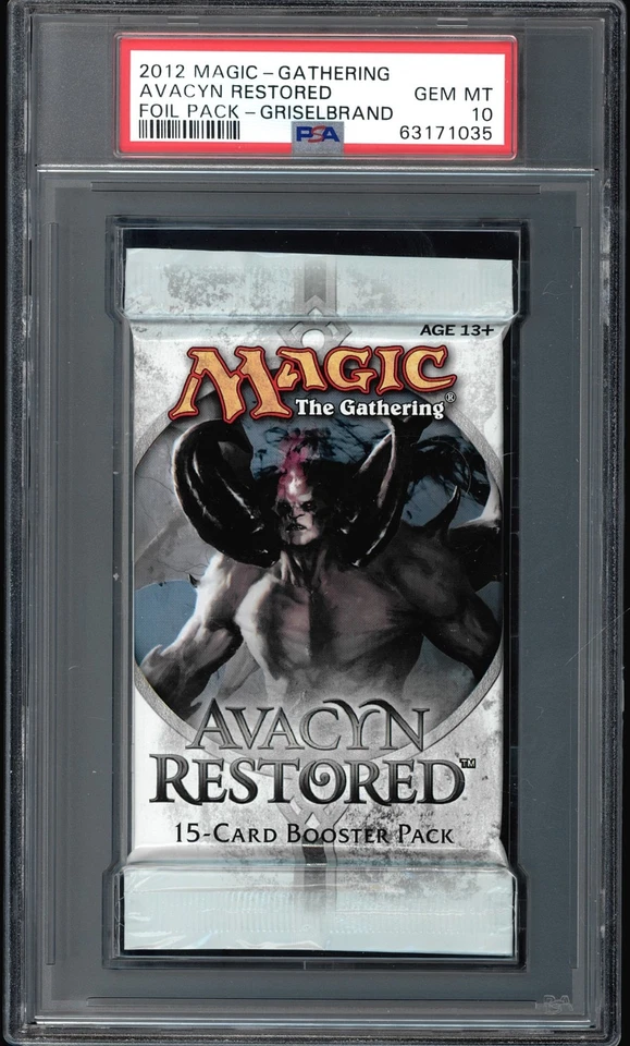 Avacyn Restored Griselbrand Graded Pack PSA 10 #63171035 - Image 1 of 1