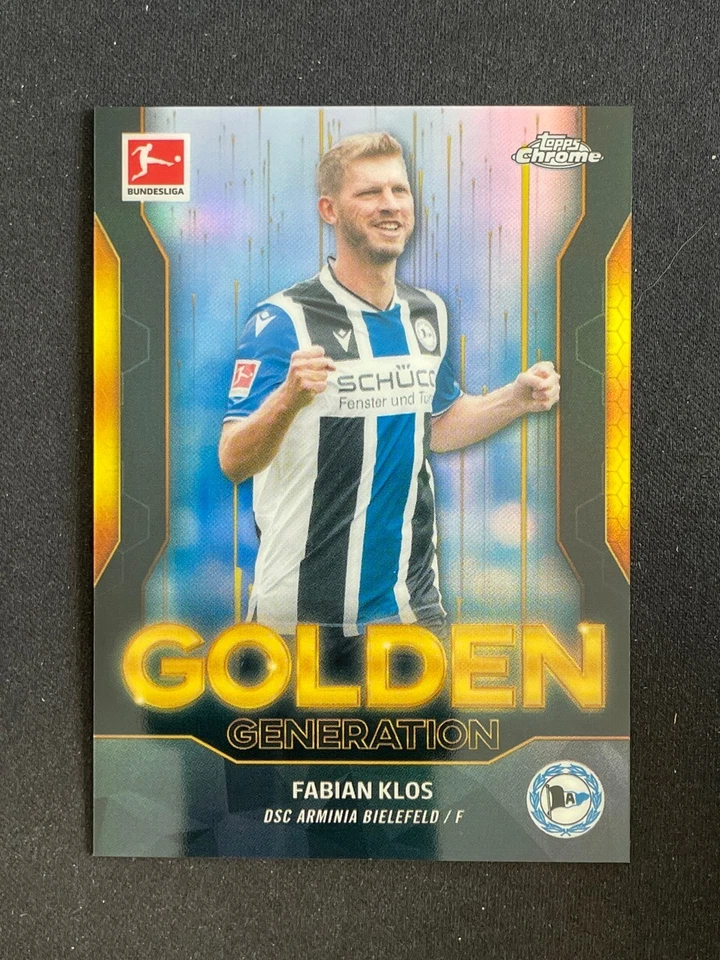 Fabian Klos 2021-22 Topps Bundesliga Golden Generation #GG-FK - Image 1 of 2