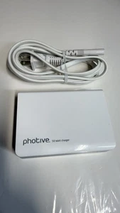 Photive-6 Port 60W USB Charger Intelligent USB Charging Technology - Picture 1 of 6