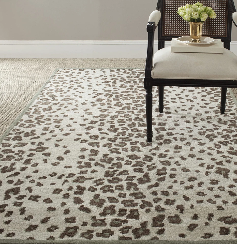 x Colección de alfombras de área SAFAVIEH - 5' x 8', verde pastizal, lana hecha a mano y vi... Foto 1 de 4