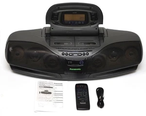 Panasonic RX-DT75 Radio Cassetta Lettore Portatile Registratore Cobra Funzionamento Confer - Foto 1 di 8