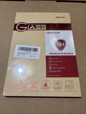 New Sealed Omoton Screen Protector Samsung Galaxy 8.0 In Tab E Premium @MB164 - Image 1 of 2
