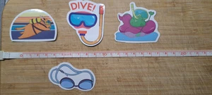 Unbenutzte Aufkleber Tauchen Diving Zubehör Sticker Taucherkiste # 17 - Bild 1 von 1