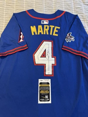 Ketel Marte Signed 2025 All Star Game Jersey Nike JSA COA AUTHENTIC AUTO MLB - Image 1 of 3