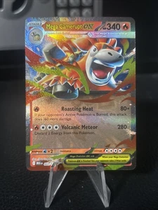 Mega Camerupt ex 022/132 Me01: Mega Evolution Holo - Picture 1 of 2
