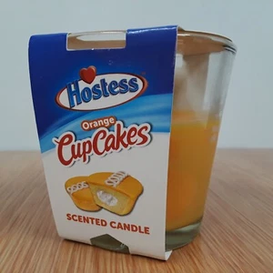Hostess ORANGE CUPCAKE 3oz Scented Candle - Picture 1 of 6