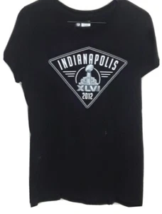 NFL Indianapolis Super Bowl XLVI Shirt! Giants Vs. Patriots Women's Large. - Picture 1 of 2