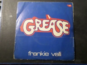 Frankie Valli, 45 RPM, Grease, Vinyl 7 ", Vintage - Picture 1 of 2