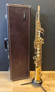 Vintage Yamaha YSS-62 Purple Logo Soprano Saxophone - ๐ฆ
- Picture 1 of 24