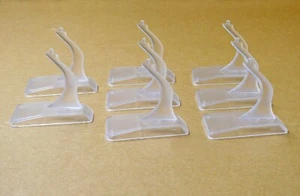 Transparent Plastic Display Stand for 1:400 Diecast aircraft 8 set bundle FS!! - Picture 1 of 1