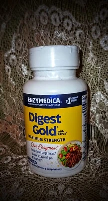 Enzymedica Digest Gold Fuerza Máxima 90 Cápsulas Foto 1 de 2