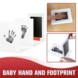 Baby Paw Print Ink Pad Pet Dog Cat Handprint Footprint Kit Gift≮ Souvenirs Y1N3 - Picture 1 of 12