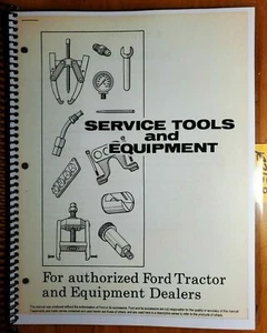 Ford 4140 Fordson Dexta Super Dexta Tractor 1948- Service Tools Manual 11/67 - Picture 1 of 12