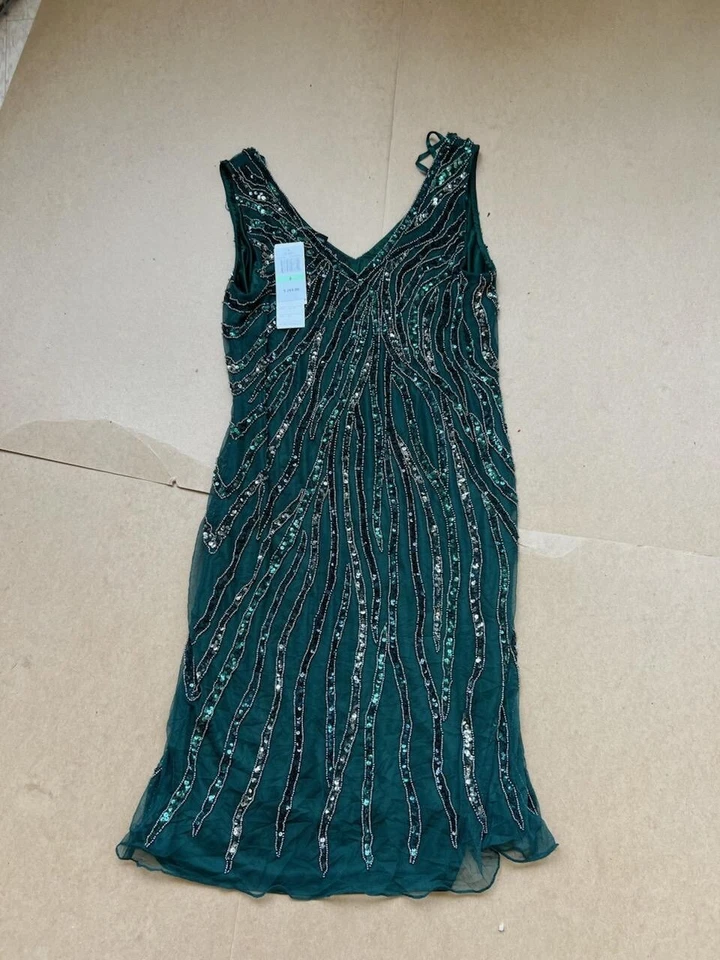 JKARA Womens Sleeveless Mini Party Sheath Dress