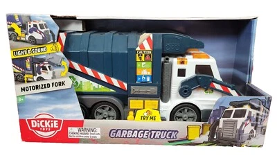NIB BOX Dickie Toys Action Series 26 Inch Garbage Truck NAVY HEAVY MACHINARY NEW - Image 1 of 4