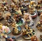 Boyds Bears & Friends Lot of 36 Resin Figures -Various-Musical-Ornament s & More