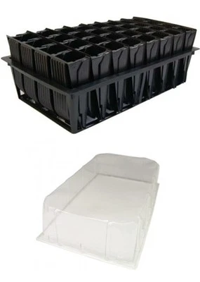 Deep Root Trainer Trainers Seed Tray with Lid 32 Cell Rootrainer Roottrainer