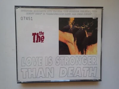 THE THE - LOVE IS STRONGER THAN DEATH CD SGL ONLY CD 1 NM 1993 LIVE - Image 1 of 4