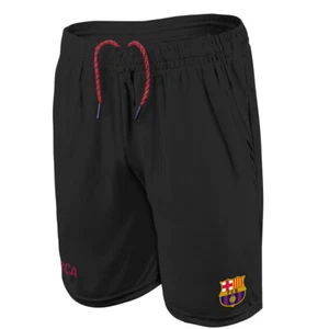 Icon Sports Men's FC Barcelona Officially Licensed Poly Soccer Shorts -11 - Picture 1 of 1