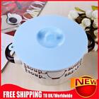 Silicone Cup Lid Reusable Leakproof Insulation Bowl Cup Cover (Blue M)