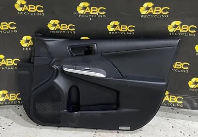 2013-2014 Toyota Camry Front Door Trim Panel Right RH Passenger CAMRY 13 14 OEM Foto 1 de 4