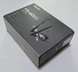 ASUS PCE-AX3000 PCIe Card (Bluetooth 5.0+ Wi-Fi 6 AX3000 Dual Band, 2x Antennas) - Photo 1/12