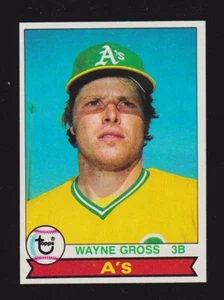 1979 TOPPS #528 Wayne Gross OAKLAND ATHLETICS A's NM+ A - Picture 1 of 2
