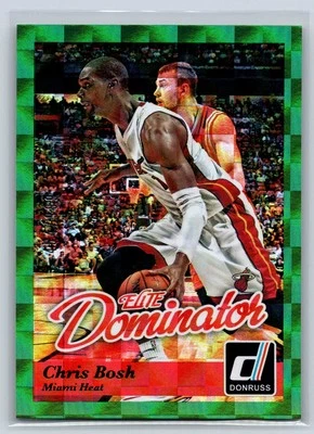 Donruss #34 Chris Bosh Elite Dominators #/999 2014-15 Foto 1 de 2