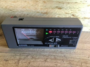 ARION HU-8400 VINTAGE GUITAR BASS TUNER CHROMATIC TUNER TESTED AND WORKING - Picture 1 of 10