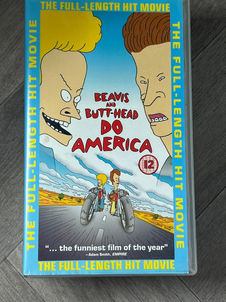 Beavis and Butt-Head Do America | 1997 MTV VHS Video Tape The Full Length Movie - Image 1 of 1