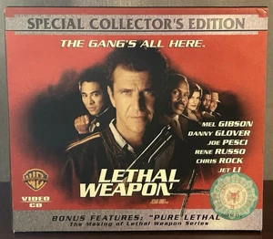 Lethal Weapon 4 VCD Video CD (1998) Collector's Box Set 3 Disc Set Complete RARE - Bild 1 von 17