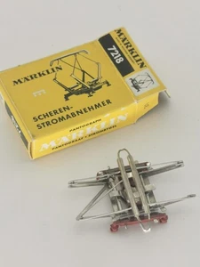 MÄRKLIN 7218 ÉCHELLE HO PANTOGRAPHE A CISEAUX - Imagen 1 de 2