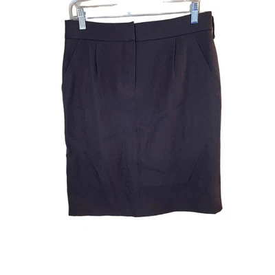 Louis Vuitton коричневый высокая талия длина до колена 100 шерсти карандаш юбка женщин размер 38 - Изображение 1 из 4