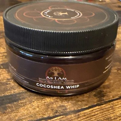 As I Am CocoShea Whip 超轻光泽造型霜-线圈和卷发-8 盎司 — 第 1/4 张图片