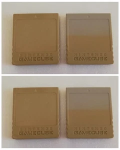 Nintendo GameCube 59 & 251 Memory Card Set OEM Original POLISHED FOUR SET! - Bild 1 von 22